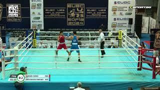 Farhad Sheydayev (AZE) vs. Chadi Baraia (FRA) EUBC U23 Championships 2024 (75kg)