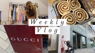 Weekly Vlog | Shopping, Cinnamon Rolls, and Closet Organization | Christian Savelle