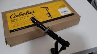 Cabela's Super AA fly fishing  tying vise - unboxing