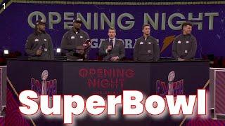 49ers vs Chiefs Super Bowl 2024 Opening Night Take Center Stage