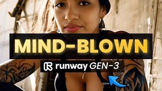 Runway Gen-3 STUNS Everyone! BEST AI Video Going Public | First Look