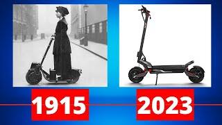 Evolution of the Electric Scooter 1915 - 2024