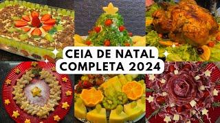 CEIA DE NATAL COMPLETA PRA 2024  Passo a passo bem explicado e sem enrolação!