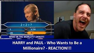 American Reacts to HARRY AND PAUL - Who Wants to be a Millionaire REACTION