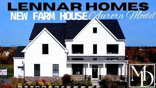 Philadelphia, PA | Magnolia Reserve Farm House | Lennar Homes, Aurora Model | Spring City