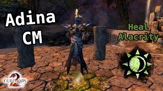 Gw2 | Cardinal Adina CM | Pillar Skip + Hand Split | Heal Alacrity Druid | Tank | Soloheal