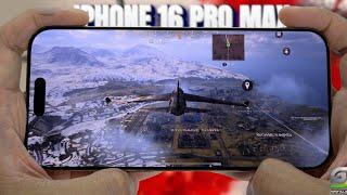 iPhone 16 Pro Max test game Call of Duty Warzone Mobile | Apple A18 Pro