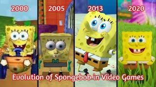 Evolution of Spongebob in video games (2000-2020)