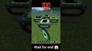 1 block portal Tik Tok hack  #trending #minecraft #ytshorts #gaming