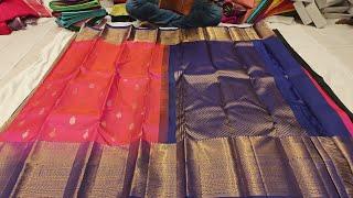 Chickpet Bangalore Budget Friendly Pure Kanjivaram With Silk Mark Sarees Start with Rs 5500