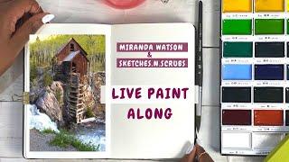 Paint Along | Miranda Watson x Sketches.n.Scrubs - Art & Chat