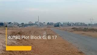 14 Marla plot for sale in block G of B 17 Multigarden MPCHS at investor rate| Sold