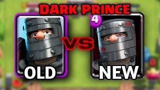 OLD dark prince vs NEW dark prince - CLASH ROYALE SUBSCRIBEPART-1