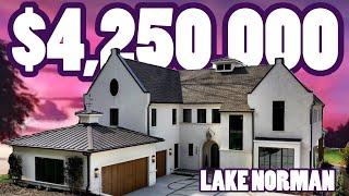 Inside a $4,250,000 Luxury Home on Lake Norman | Mooresville North Carolina