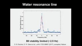 Dominik Bucher: High Resoulution NMR-spectroscopy on the Micron scale with NV-Diamond Sensors