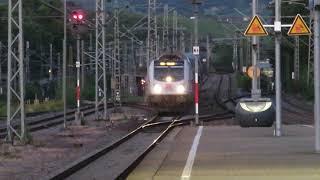 Züge/Trains Stuttgart Bad Cannstatt mit S-Bahn Stuttgart, RB, RE | Sommerabend Trainspotting