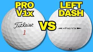 Cutting Open Pro V1 LEFT DASH vs Pro V1x Golf Ball! 