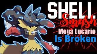 SHELL SMASH MEGA LUCARIO !? | Shell Smash Mega  Lucario Sweeps Pokemon Showdown |