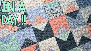 Twinkle Quilt Pattern | Layer Cake Pattern | In A Day | Easy and Fast