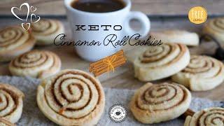 Keto Cinnamon Roll Cookies!