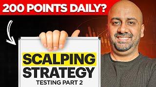 Index Scalping Strategy With Live Trades Using CCI And Supertrend By Himanshu Arora