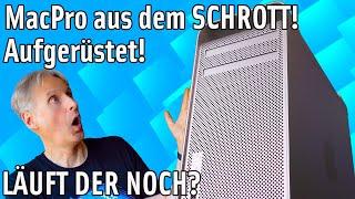 MacPro aus dem ELEKTROSCHROTT geholt - Aufgerüstet - Läuft der noch? 4K | Apfeltalk