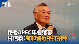 秘魯APEC年會落幕 林信義：有和習近平打招呼 | 中央社影音新聞