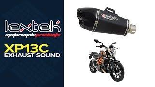 Lextek XP13C Exhaust Sound: KTM 390 Duke (10-14)