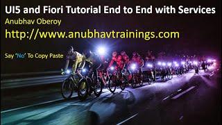 SAP UI5 and Fiori Training | SAP Fiori tutorial