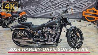 2024 Most Beautiful  Motorcycle Harley Davidson Breakout FXBR 117 black denim