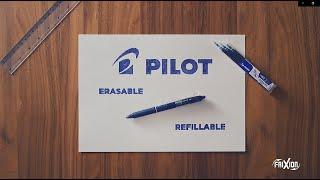 The erasable and refillable Pilot Frixion pen