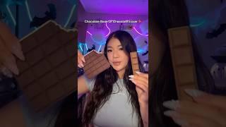 Chocolate Book Or Chocolate Eraser  #asmr #shorts