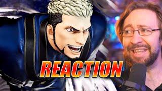 MAX REACTS: Goenitz Trailer - King of Fighters XV