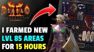 I farmed 3 NEW lvl85 areas for 15 hours, rewarded ? Yes ! - Diablo 2 Resurrected