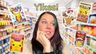 Tasting STRANGE Pokemon Snacks In Japan!