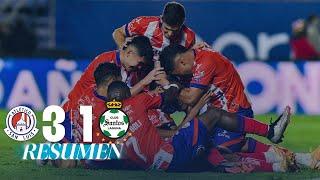 ATLÉTICO DE SAN LUIS 3-1 SANTOS J10 | SAN LUIS es el MEJOR LOCAL del TORNEO