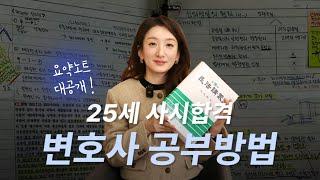 16년차 변호사의 사법고시 공부법& 사법고시 합격 이야기‍I 시험에도 다 전략이 있습니다! [슬기로운변호사생활#4]