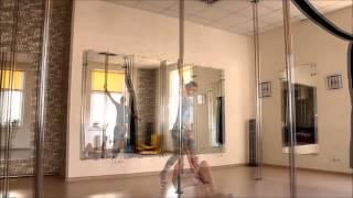 Первая Киевская студия танца на пилоне "Pole Dance" (воскресная тренировочка, 21.12.14)