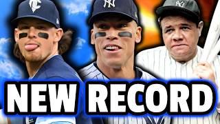 Aaron Judge Broke INSANE MLB RECORD!! Bobby Witt Jr Hit Impossible HR.. (Recap)