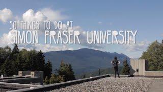 50 Things to do at SFU