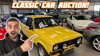 I VISIT NEWCASTLES BIGGEST CLASSIC CAR AUCTION! WB & SONS