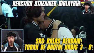 REACTION STREAMER MALAYSIA️ SRG BALAS DENDAM️TODAK DI BANTAI HABIS 3 - 0️ SRG VS TODAK GAME 3