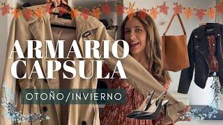 ARMARIO CAPSULA OTOÑO INVIERNO I CONSTRUYE TU FONDO DE ARMARIO ️