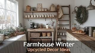 Farmhouse Winter Wonderland: Upcycled Decor Ideas You’ll Love