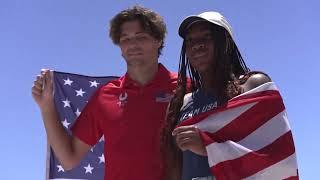 Coco Gauff & Taylor Fritz visit Rottnest Island ahead of United Cup｜Tennis｜Christmas｜Team USA