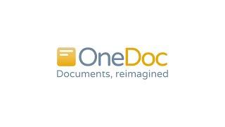 OneDoc by BIZTBAA | Dynamic document generation | Documents, reimagined