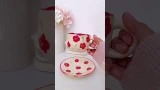 Meesho PINTEREST finds #meeshofinds #kitchenfinds #cupandsaucer #ytshorts