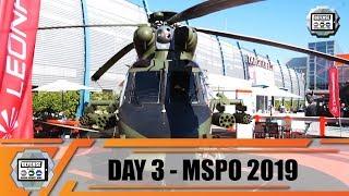 MSPO 2019 International Defense Industry Exhibition in Kielce Poland Day 3 Video show daily news