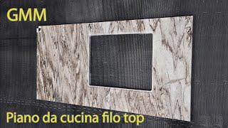 Gmm - Taglio di un piano da cucina filo top