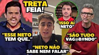 TRETA! NETO AT4CA BOLSONARISTAS E FELIPE NETO DEFENDE!! PABLO MARÇAL x NETO x NIKOLAS FERREIRA